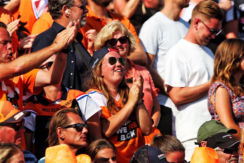 Zandvoort, Netherlands F1 Fans